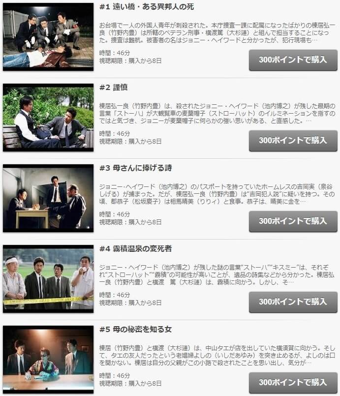 人間の証明 の動画を無料で見る裏ワザ 第1話 第10話 最終回 竹野内豊 夏川結衣 再放送 見逃し配信 ドラマフル視聴 動画インフォ