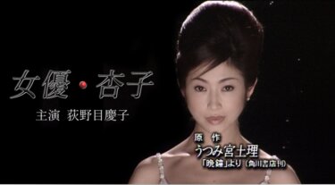 女優・杏子 の動画を無料で見る裏ワザ（1話~62話 最終回）荻野目慶子/渋谷琴乃 再放送・見逃し配信【ドラマフル視聴】